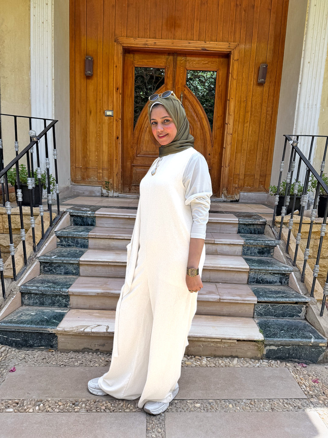 Casual Jumpsuit – French Linen with Optional Undershirt